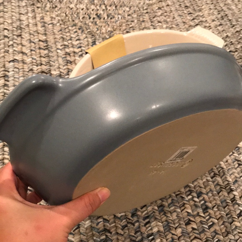 Le Creuset 3.10qt Oval Dish. Mineral Blue. New - Picture 5 of 5